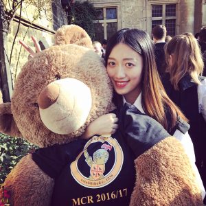 Amy Chenzi Xu - MCR Treasurer 2017/18